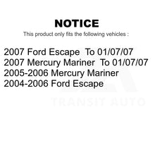 Load image into Gallery viewer, Rear Coated Brake Drum Parking Shoes Kit For Ford Escape Mercury Mariner