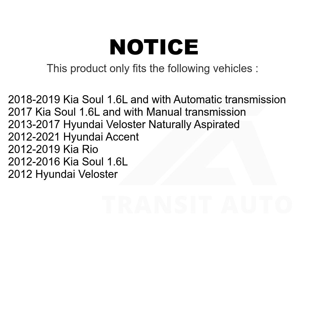 Mpulse Ignition Coil Pair For Kia Soul Hyundai Accent Rio Veloster