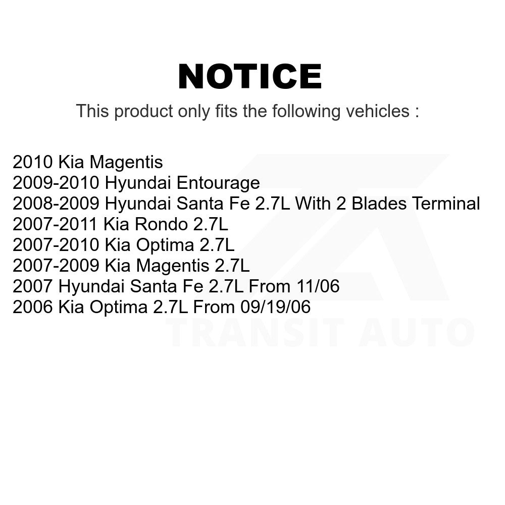 Mpulse Ignition Coil Pair For Hyundai Santa Fe Kia Optima Rondo Magentis