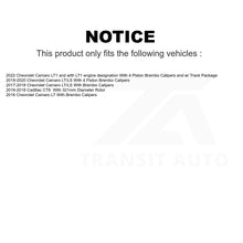 Load image into Gallery viewer, Front Rear Semi-Metallic Brake Pads Kit For Chevrolet Camaro Cadillac CT6