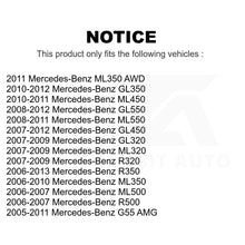 Charger l&#39;image dans la galerie, Front Rear Semi-Metallic Brake Pads Kit For Mercedes-Benz ML350 GL450 R350 GL550