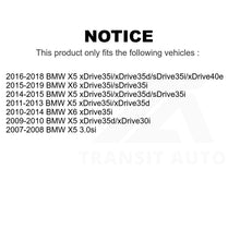 Load image into Gallery viewer, Front Rear Semi-Metallic Brake Pads Kit For BMW X5 X6