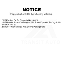 Charger l&#39;image dans la galerie, Front Rear Semi-Metallic Brake Pads Kit For Hyundai Sonata Kia Cadenza Soul EV