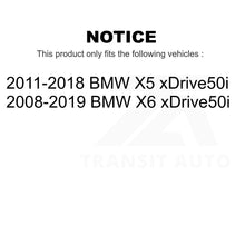 Load image into Gallery viewer, Front Rear Semi-Metallic Brake Pads Kit For BMW X5 X6 xDrive50i