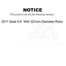 Charger l&#39;image dans la galerie, Front Rear Semi-Metallic Brake Pads Kit For Saab 9-5