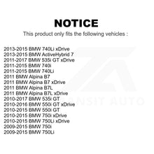 Load image into Gallery viewer, Front Rear Semi-Metallic Brake Pad Kit For BMW 750Li xDrive 750i 740Li 740i 535i