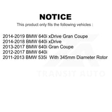 Load image into Gallery viewer, Front Rear Semi-Metallic Brake Pads Kit For BMW 535i 640i Gran Coupe xDrive