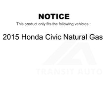 Load image into Gallery viewer, Front Rear Semi-Metallic Brake Pads Kit For 2015 Honda Civic Natural Gas