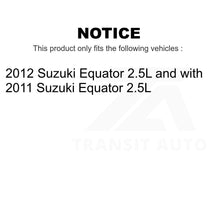 Load image into Gallery viewer, Front Rear Semi-Metallic Brake Pads Kit For Suzuki Equator