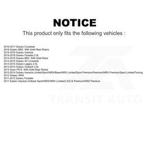 Load image into Gallery viewer, Front Rear Semi-Metallic Brake Pads Kit For Subaru Forester Impreza Outback XV