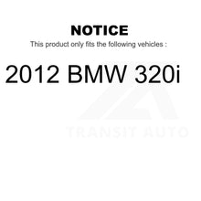 Charger l&#39;image dans la galerie, Front Rear Semi-Metallic Brake Pads Kit For 2012 BMW 320i