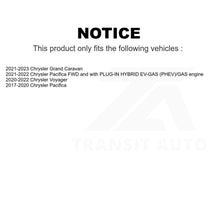 Charger l&#39;image dans la galerie, Front Rear Semi-Metallic Brake Pads Kit For Chrysler Pacifica Voyager Grand