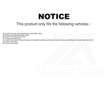 Load image into Gallery viewer, Front Rear Semi-Metallic Brake Pad Kit For Ford Fusion Lincoln MKZ Police Hybrid