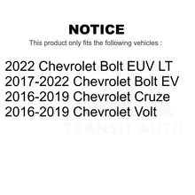 Charger l&#39;image dans la galerie, Front Rear Semi-Metallic Brake Pads Kit For Chevrolet Cruze Volt Bolt EV EUV