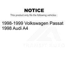 Load image into Gallery viewer, Front Rear Semi-Metallic Brake Pads Kit For Volkswagen Passat Audi A4