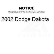 Charger l&#39;image dans la galerie, Front Rear Semi-Metallic Brake Pads Kit For 2002 Dodge Dakota