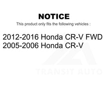 Load image into Gallery viewer, Front Rear Semi-Metallic Brake Pads Kit For Honda CR-V