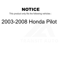 Charger l&#39;image dans la galerie, Front Rear Semi-Metallic Brake Pads Kit For 2003-2008 Honda Pilot