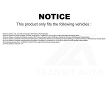 Load image into Gallery viewer, Front Rear Semi-Metallic Brake Pads Kit For Kia Optima Hyundai Sonata