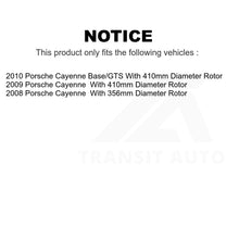 Charger l&#39;image dans la galerie, Front Rear Semi-Metallic Brake Pads Kit For Porsche Cayenne