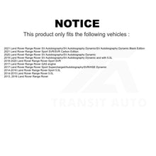 Charger l&#39;image dans la galerie, Front Rear Semi-Metallic Brake Pads Kit For Land Rover Range Sport