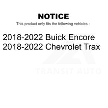 Load image into Gallery viewer, Front Rear Semi-Metallic Brake Pad Kit For 2018-2022 Chevrolet Trax Buick Encore