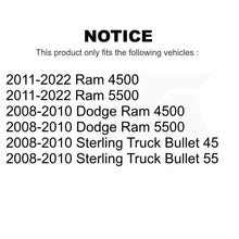 Load image into Gallery viewer, Front Rear Semi-Metallic Brake Pad Kit For Ram 5500 Dodge Sterling Truck 4500 45