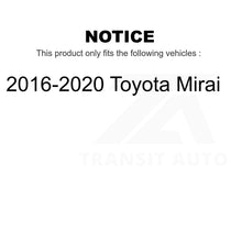 Charger l&#39;image dans la galerie, Front Rear Semi-Metallic Brake Pads Kit For 2016-2020 Toyota Mirai