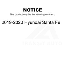 Load image into Gallery viewer, Front Rear Semi-Metallic Brake Pads Kit For 2019-2020 Hyundai Santa Fe