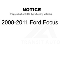 Charger l&#39;image dans la galerie, Front Rear Semi-Metallic Brake Pads And Drum Shoes Kit For 2008-2011 Ford Focus