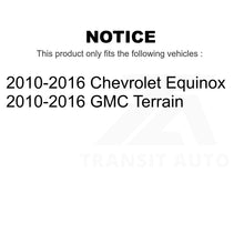 Charger l&#39;image dans la galerie, Front Rear Semi-Metallic Brake Pads &amp; Parking Shoe Kit For Chevrolet Equinox GMC