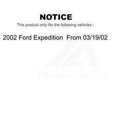 Charger l&#39;image dans la galerie, Front Rear Semi-Metallic Brake Pads And Parking Shoes Kit For Ford Expedition