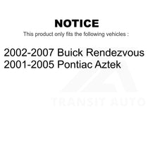 Charger l&#39;image dans la galerie, Front Complete Shock Assembly &amp; TOR Link Kit For Buick Rendezvous Pontiac Aztek