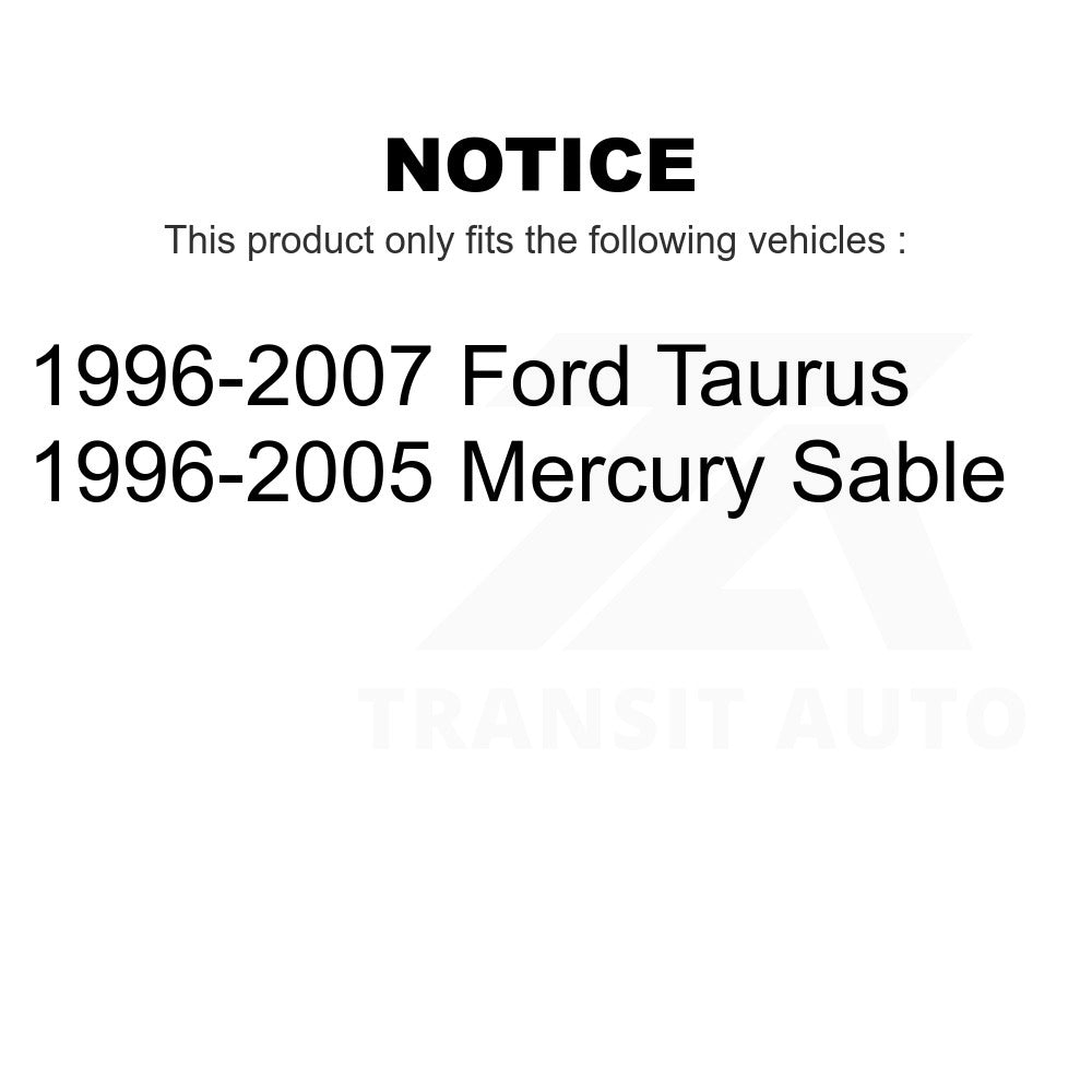 Front Complete Shock Assembly And TOR Link Kit For Ford Taurus Mercury Sable