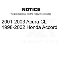 Charger l&#39;image dans la galerie, Front Complete Shock Assembly And TOR Link Kit For Honda Accord Acura CL