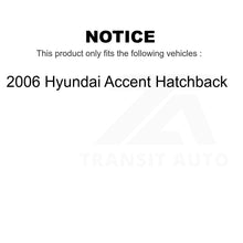 Charger l&#39;image dans la galerie, Front Complete Shock Assembly And TOR Link Kit For 2006 Hyundai Accent Hatchback