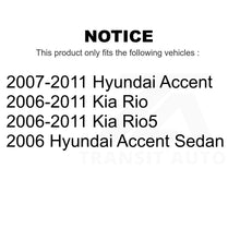 Charger l&#39;image dans la galerie, Front Complete Shock Assembly And TOR Link Kit For Hyundai Accent Kia Rio Rio5