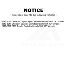 Charger l&#39;image dans la galerie, Front Shock Assembly And TOR Link Kit For Chevrolet Equinox GMC Terrain Captiva