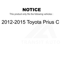 Charger l&#39;image dans la galerie, Front Complete Shock Assembly And TOR Link Kit For 2012-2015 Toyota Prius C