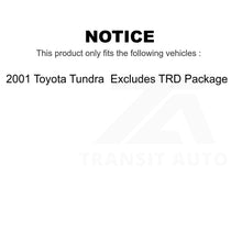 Charger l&#39;image dans la galerie, Front Shock Assembly &amp; TOR Link Kit For 2001 Toyota Tundra Excludes TRD Package