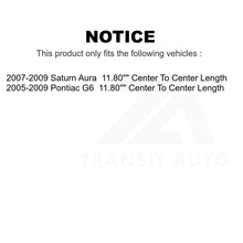 Load image into Gallery viewer, Front Complete Shock Assembly And TQ Link Kit For Pontiac G6 Saturn Aura