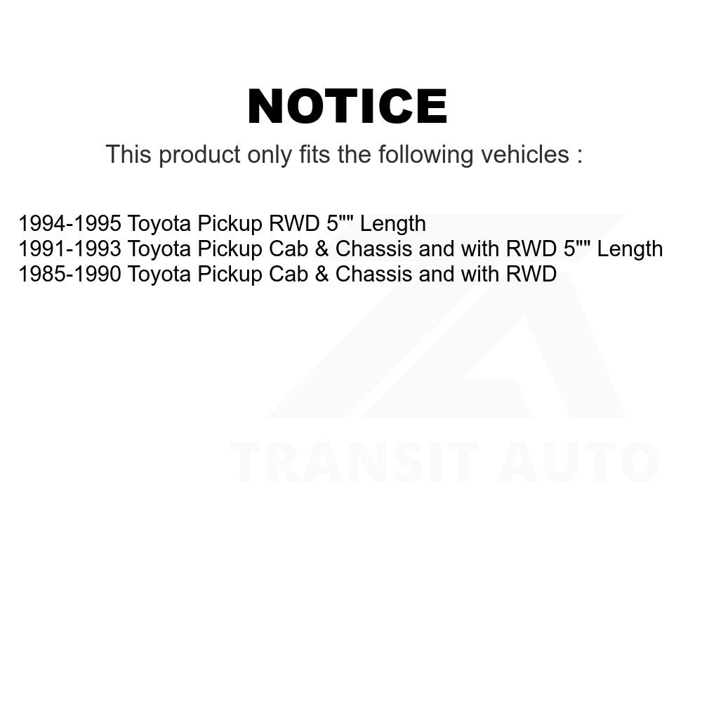 Front Suspension Shock Absorber And TOR Link Kit For Toyota Pickup