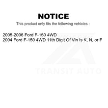 Load image into Gallery viewer, Front Steering Tie Rod End &amp; Boot Kit For Ford F-150 4WD