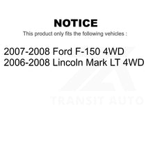 Load image into Gallery viewer, Front Steering Tie Rod End &amp; Boot Kit For Ford F-150 Lincoln Mark LT 4WD