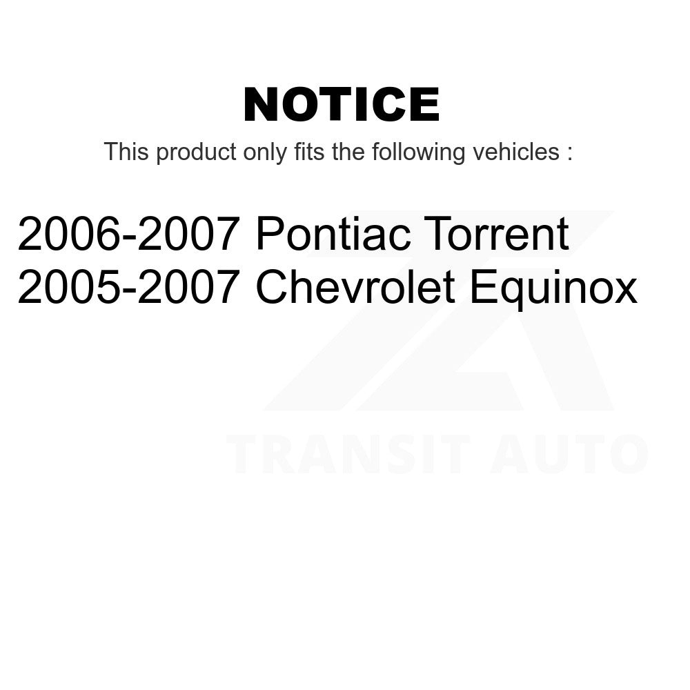 Front Steering Tie Rod End & Boot Kit For Chevrolet Equinox Pontiac Torrent