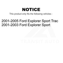 Charger l&#39;image dans la galerie, Front Steering Tie Rod End &amp; Boot Kit For Ford Explorer Sport Trac