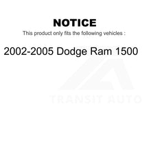 Charger l&#39;image dans la galerie, Front Steering Tie Rod End &amp; Boot Kit For 2002-2005 Dodge Ram 1500