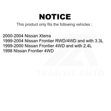 Load image into Gallery viewer, Front Steering Tie Rod End &amp; Boot Kit For Nissan Frontier Xterra