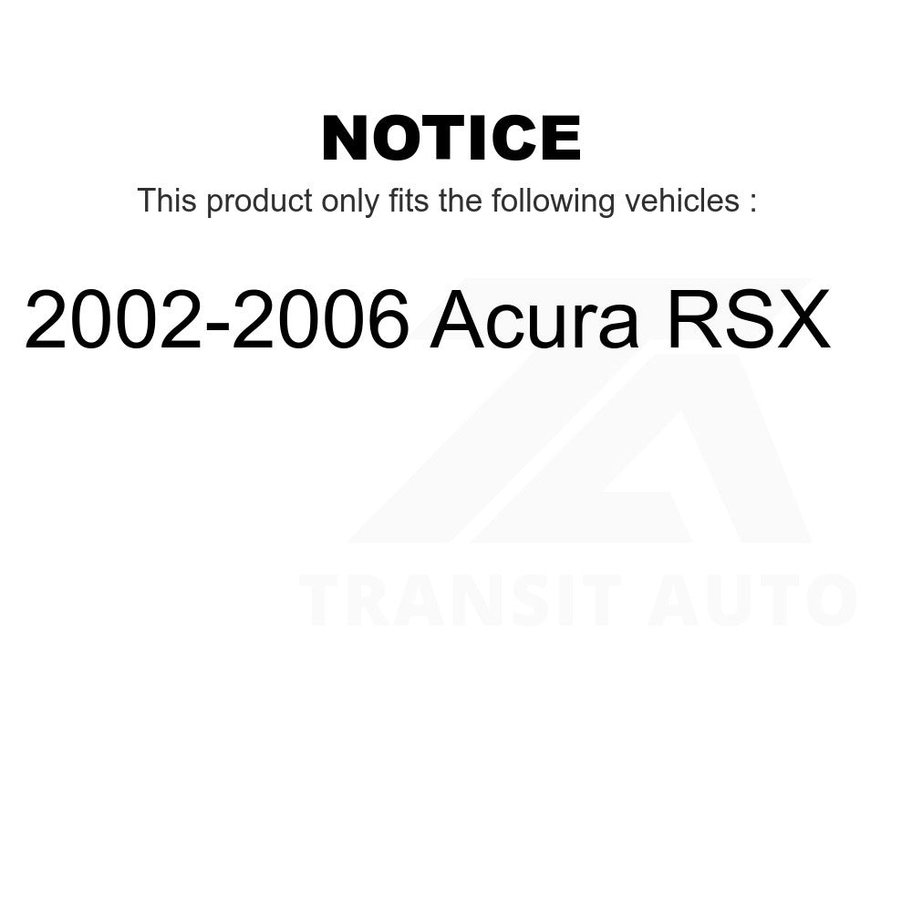 Front Steering Tie Rod End & Boot Kit For 2002-2006 Acura RSX