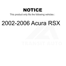 Charger l&#39;image dans la galerie, Front Steering Tie Rod End &amp; Boot Kit For 2002-2006 Acura RSX